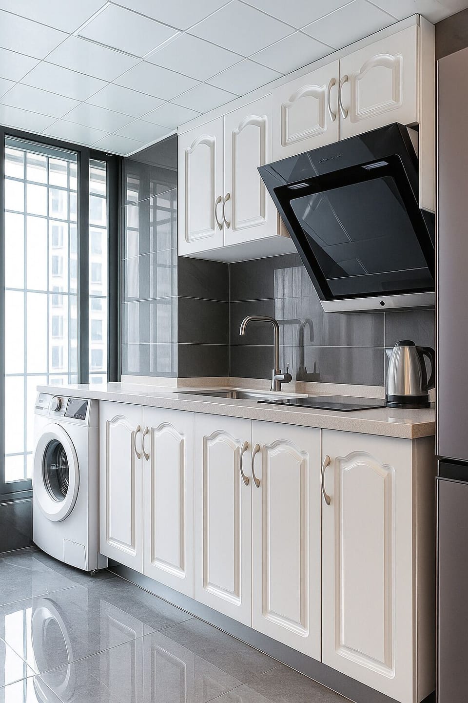 Comfort Condo, City View | Private kitchen