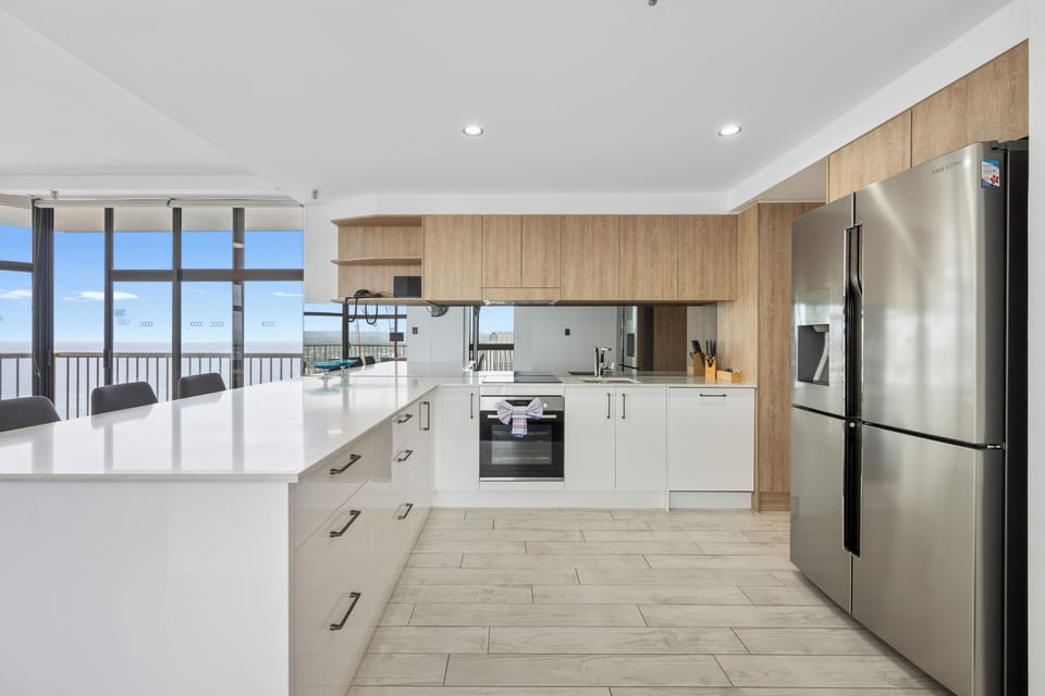Apartment, Balcony, Ocean View | Private kitchen