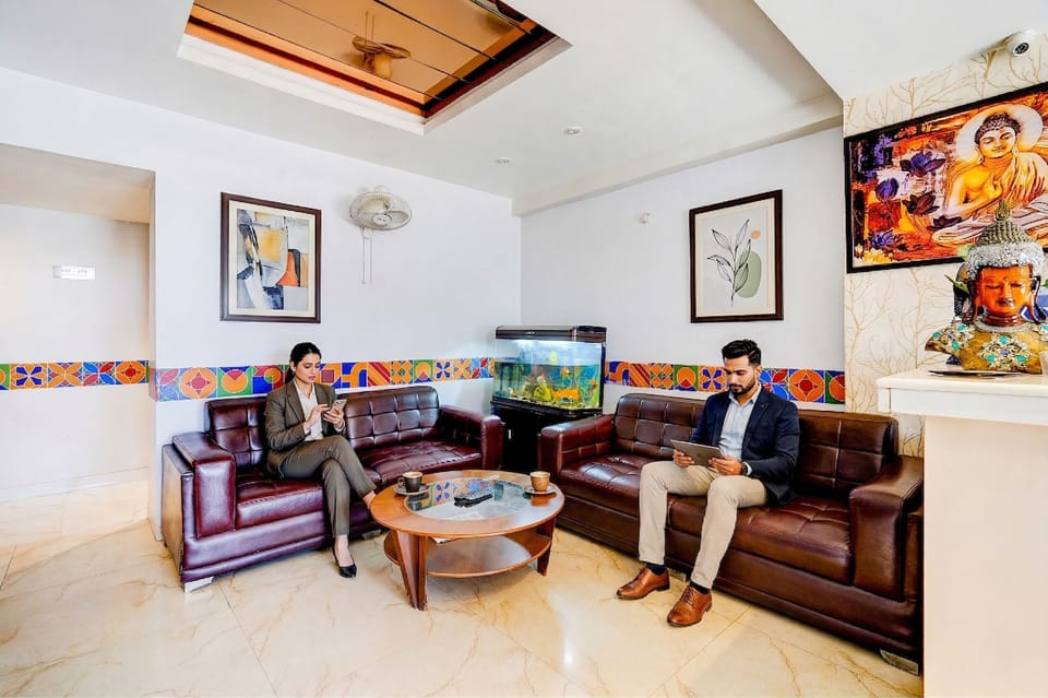 Lobby sitting area