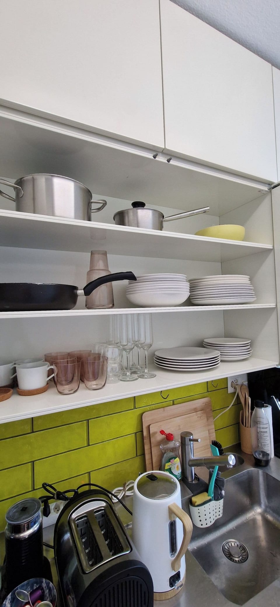 Deluxe Condo, Balcony | Private kitchen | Espresso maker, coffee/tea maker, electric kettle, toaster