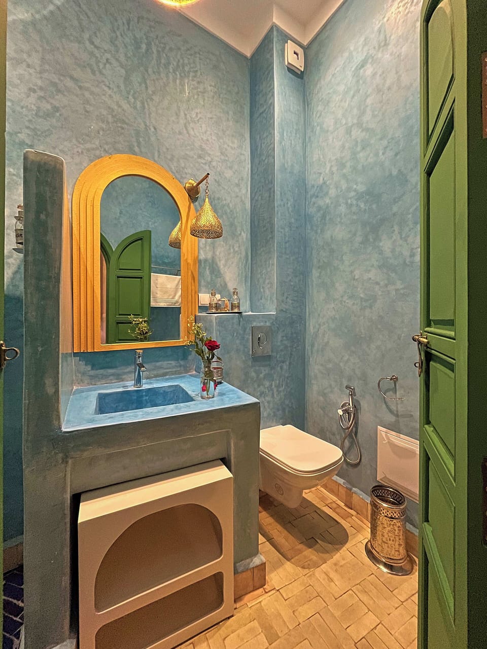 Double Room, Patio, Pool View | Bathroom | Bidet