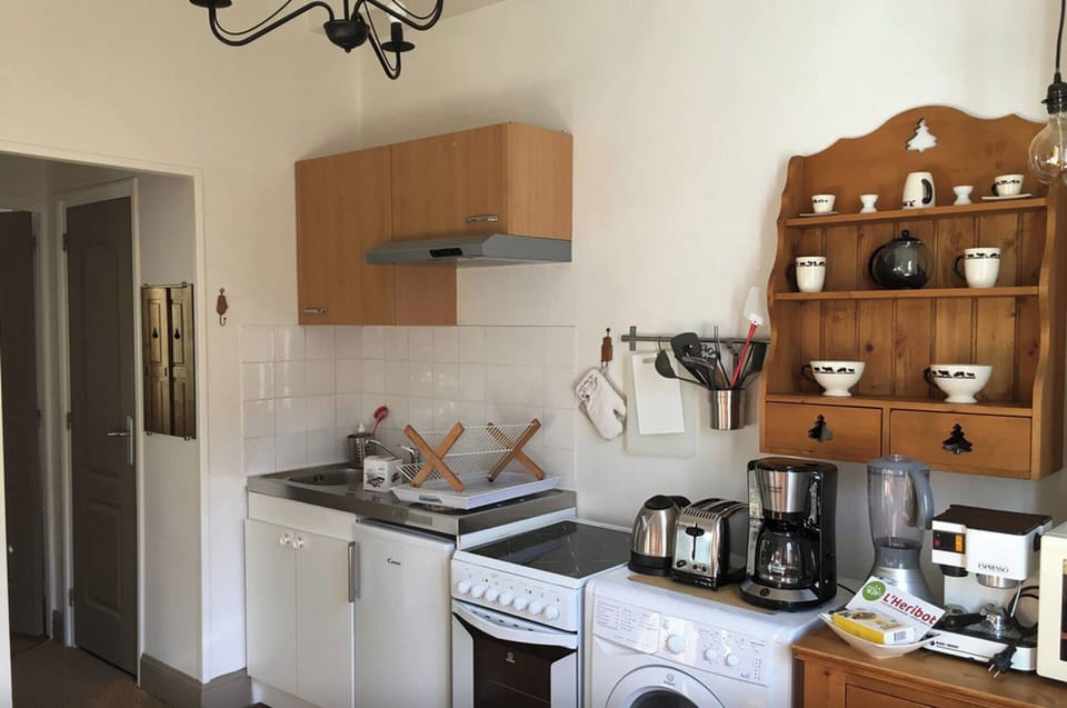 Apartment | Private kitchen | Cleaning supplies