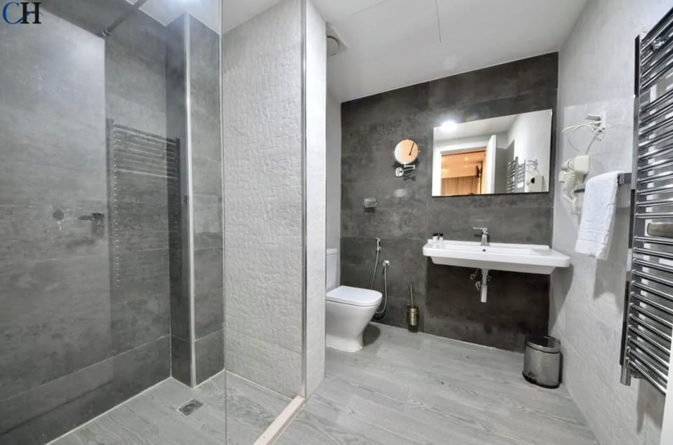 Standard Double or Twin Room | Bathroom | Shower, free toiletries, hair dryer, towels