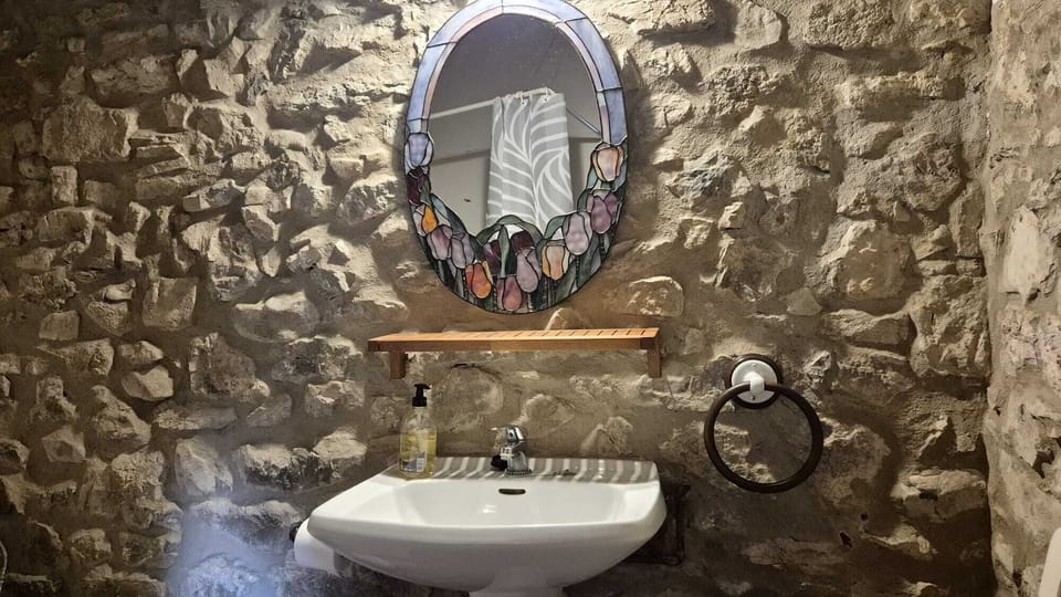 Standard Double Room, Private Bathroom, Mountain View | Bathroom | Shower, towels, soap, toilet paper