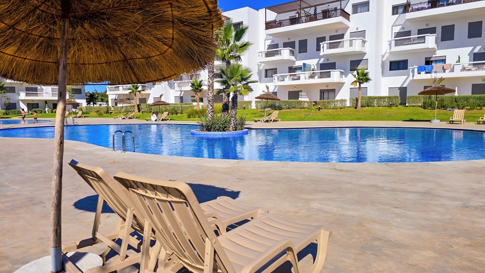 3 outdoor pools