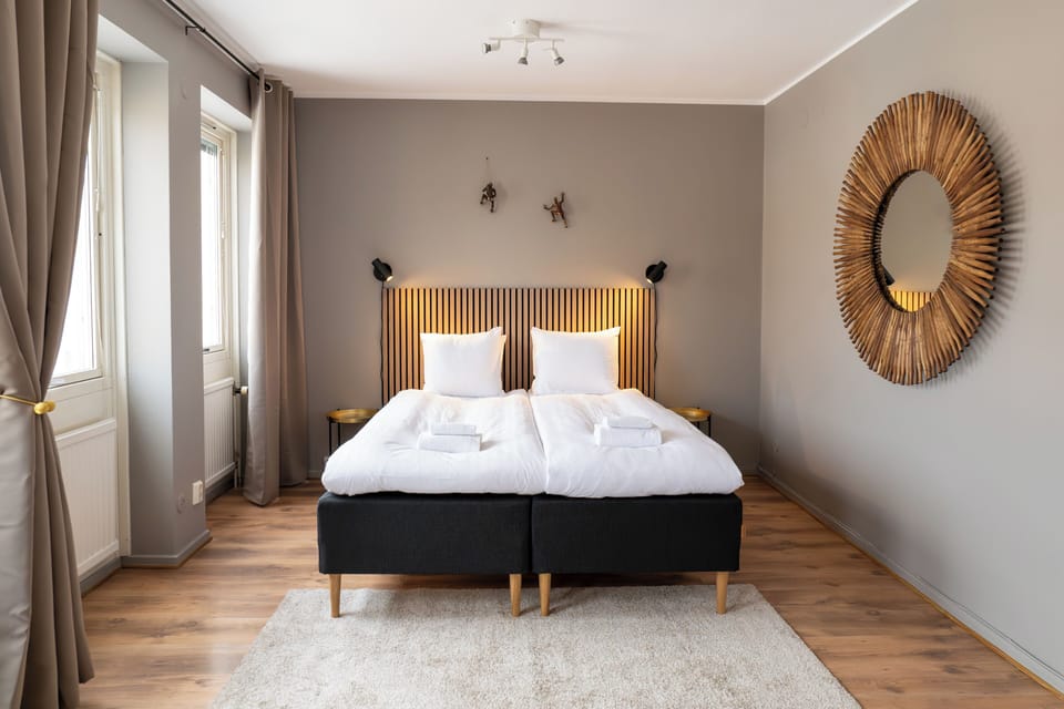 Superior Double Room, City View | Premium bedding, laptop workspace, iron/ironing board, free WiFi