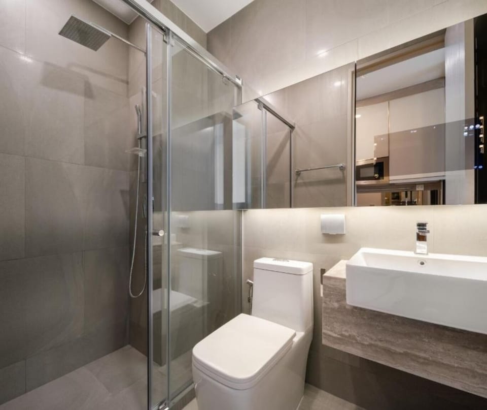 Apartment, 1 Bedroom, City View | Bathroom