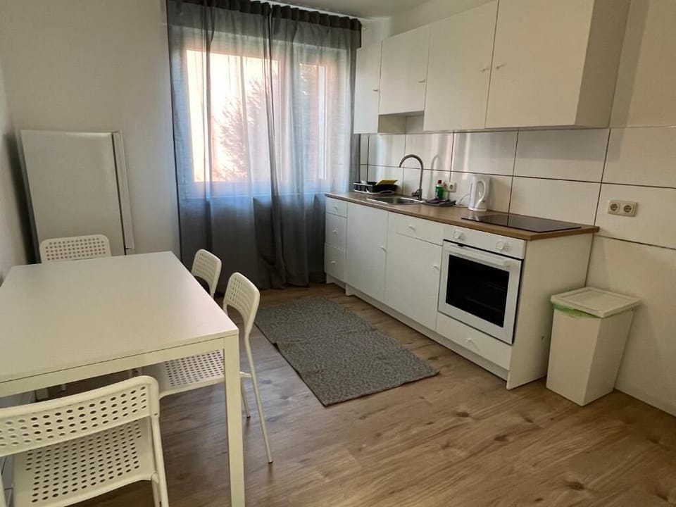 Apartment, Balcony, Garden View | Private kitchen