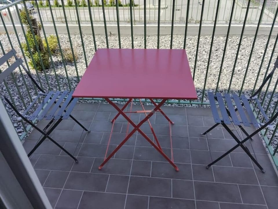Comfort Double Room, Balcony, Mountain View | Outdoor dining