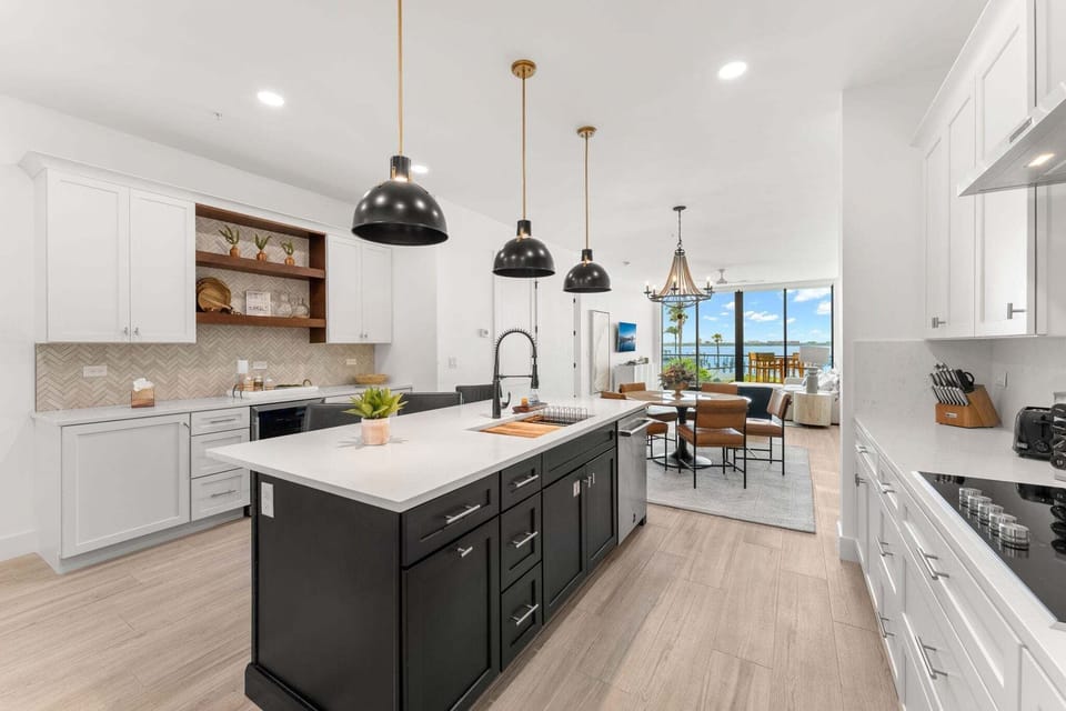 Three-Bedroom Premium Apartment with Balcony, Unit # 205-203 | Private kitchen | Fridge, microwave, oven, coffee/tea maker