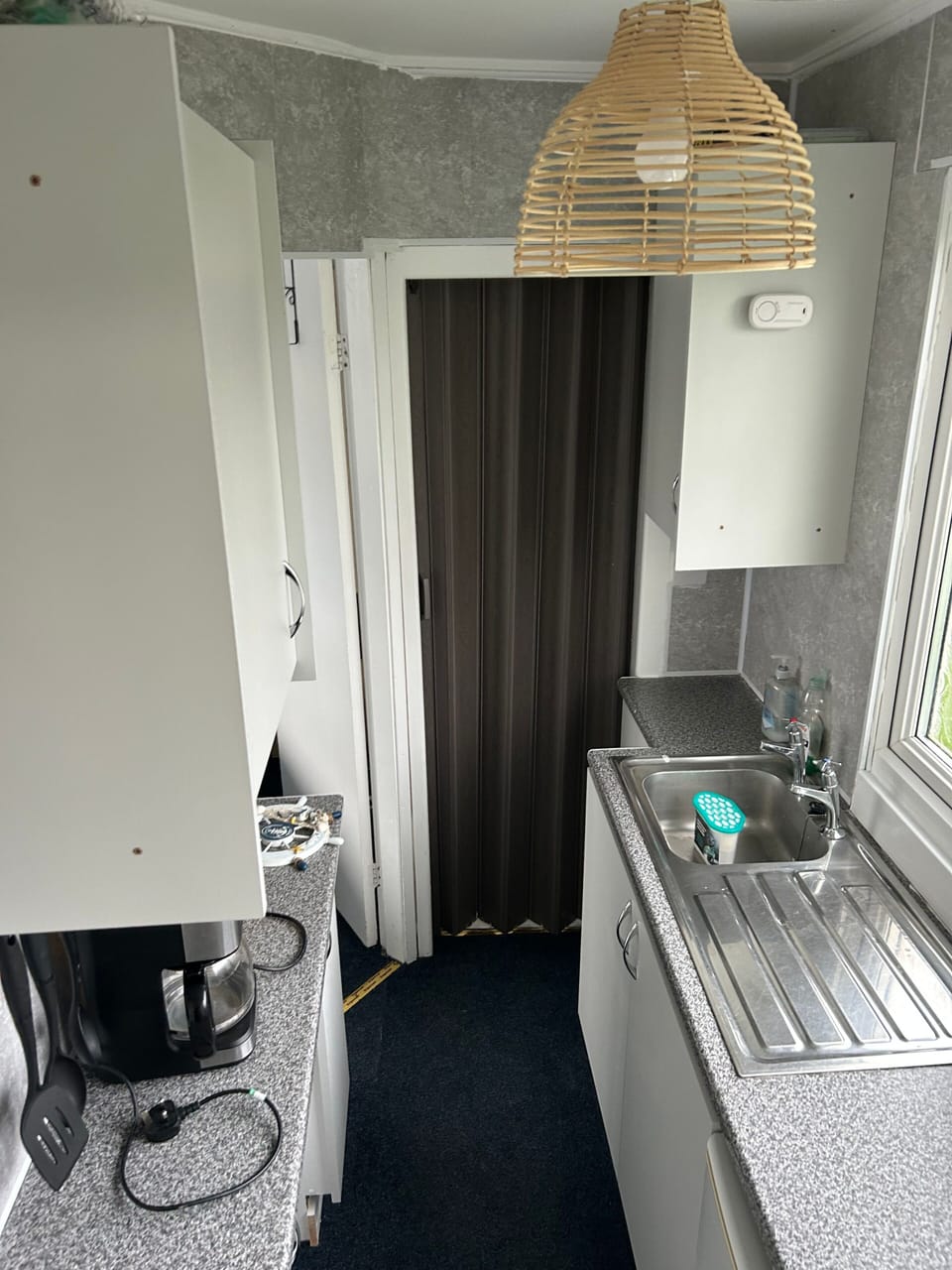 Chalet, 2 Bedrooms, Smoking, Patio | Private kitchen