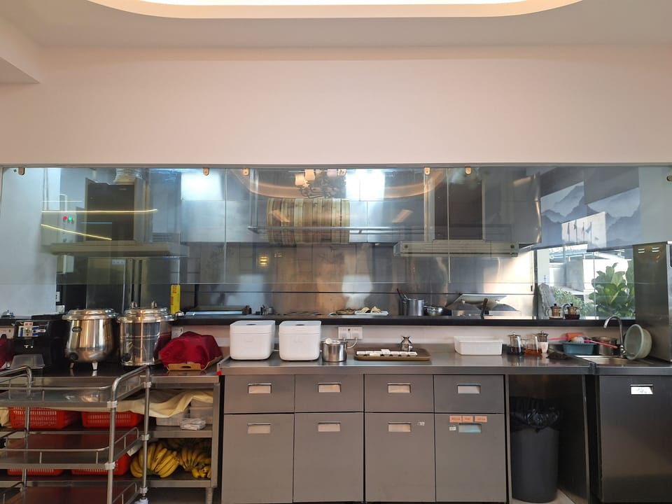 Microwave, electric kettle, highchair, dining tables