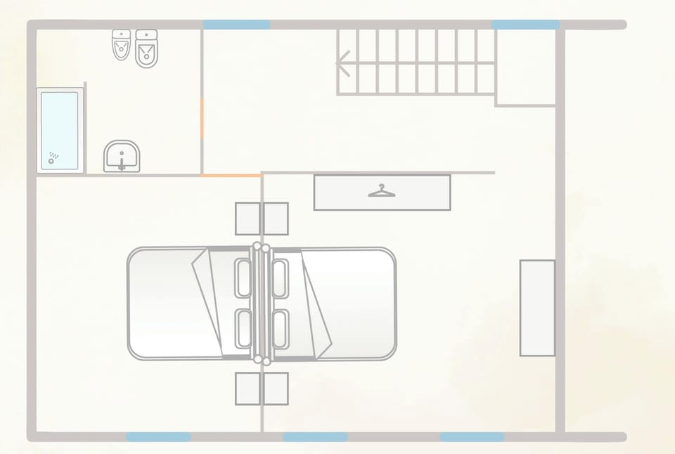 Apartment (2 Bedrooms) | Floor plan