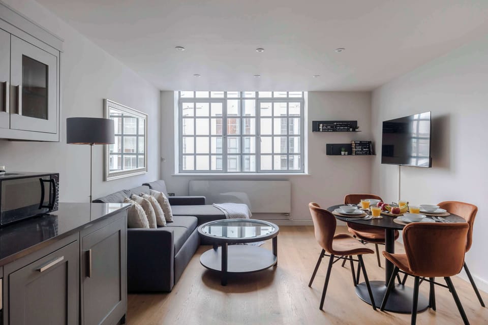 Apartment, Multiple Beds, Kitchen, City View (Sandra House 6) | Living area