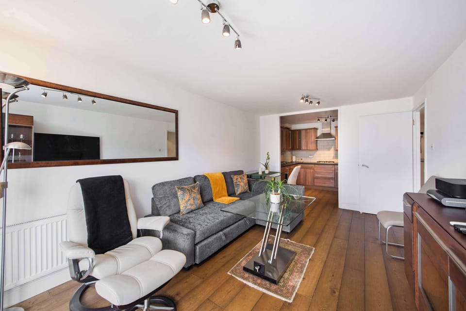 Apartment, 1 Double Bed with Sofa bed, Patio, City View (Gresse St 25, 61) | Living area