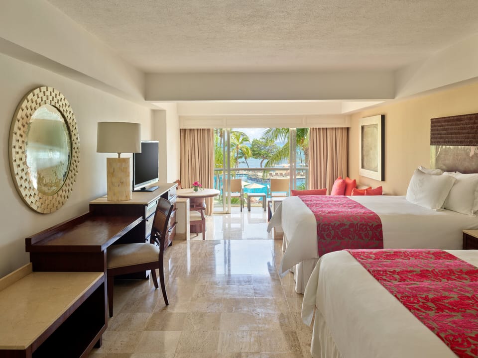 Premium bedding, down comforters, pillowtop beds, free minibar