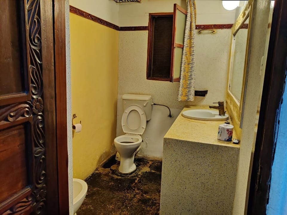 Deluxe Double Room, Garden View | Bathroom | Shower, slippers, towels, soap