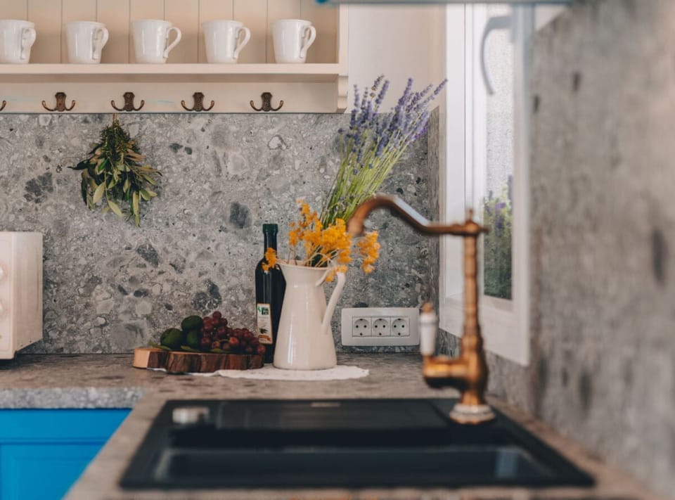 Villa (OneBedroom Villa with Pool) | Private kitchen | Fridge