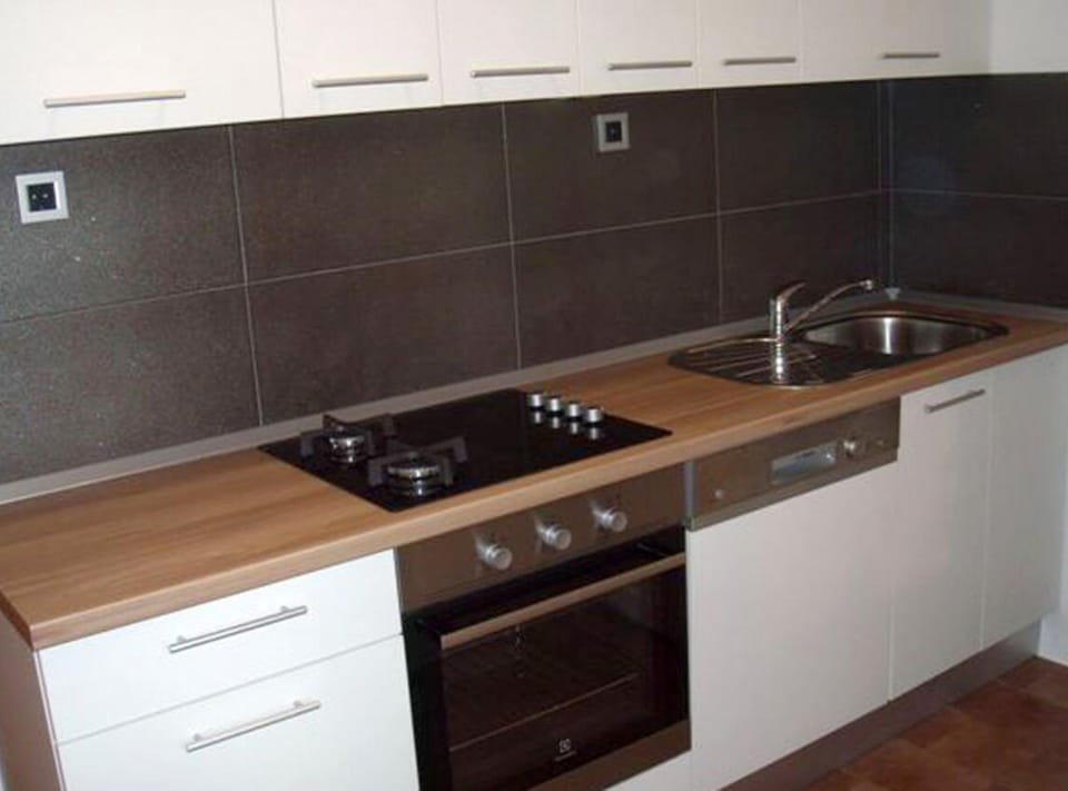 House (ThreeBedroom Holiday Home with Terrac) | Private kitchen | Fridge
