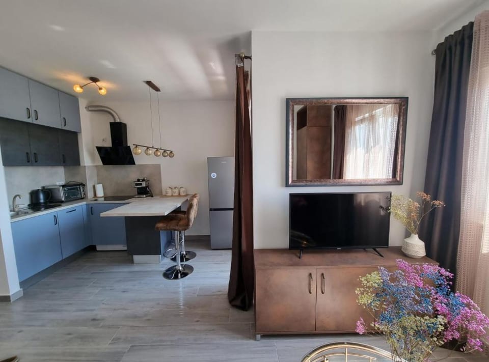 Studio (Studio Apartment with Loggia and SeaV) | Living room