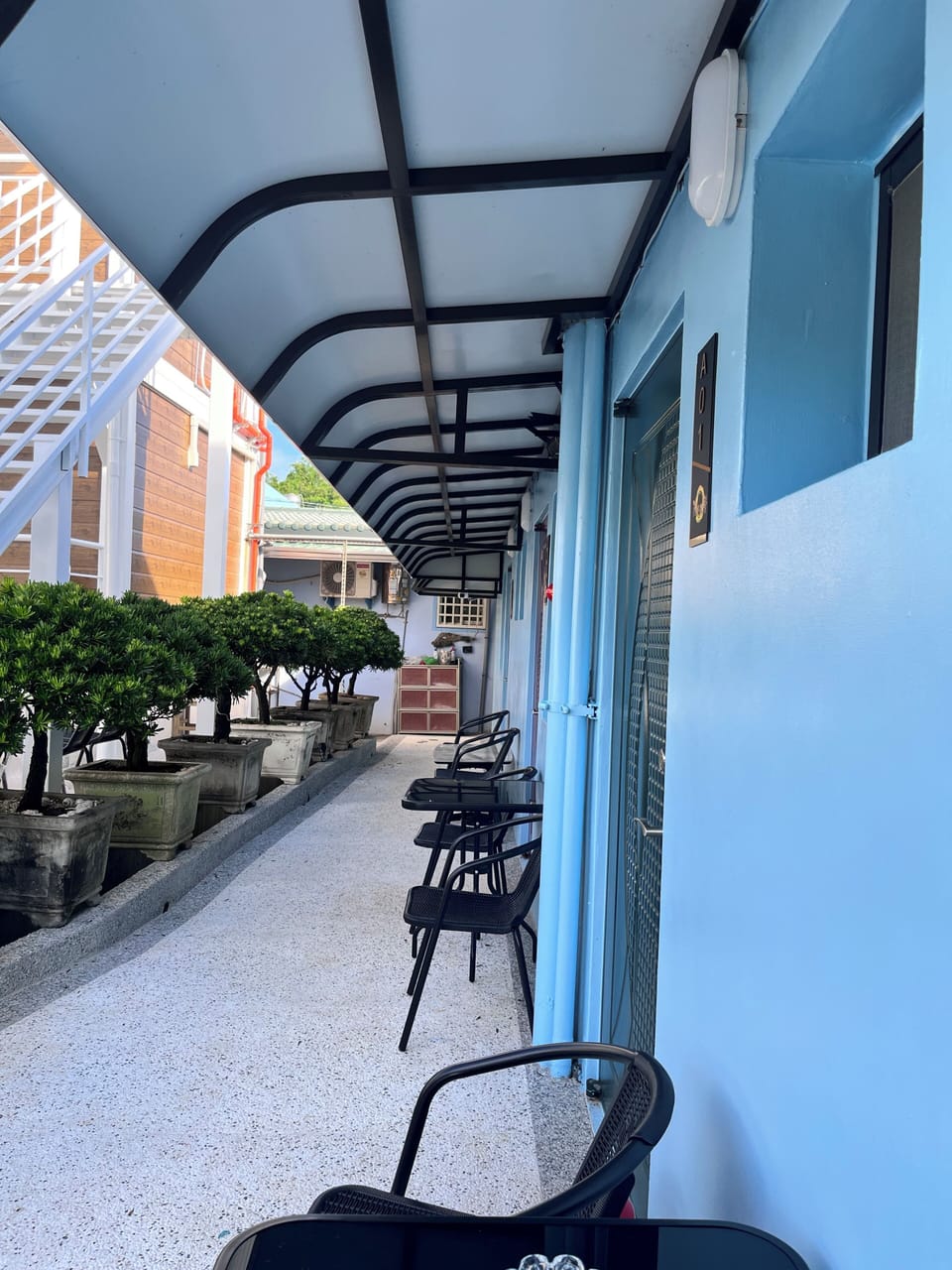 Exterior detail