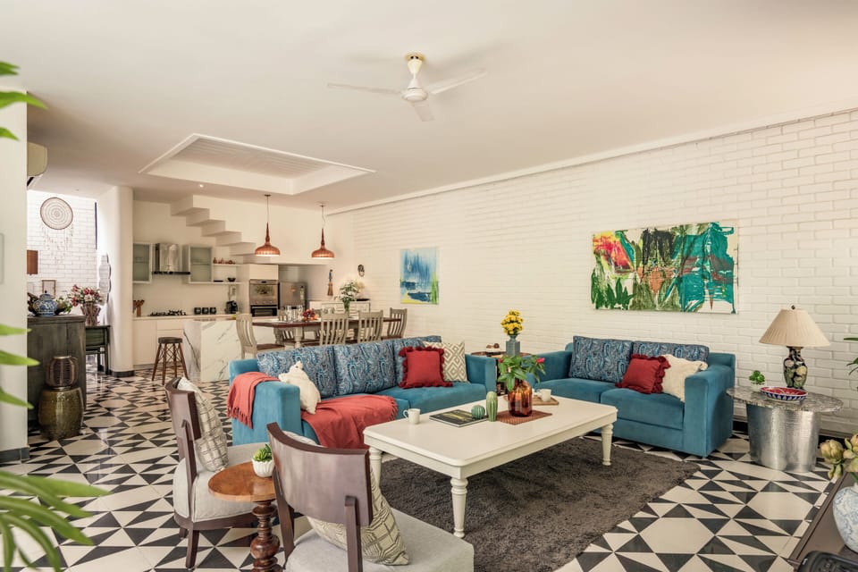 Villa, Balcony | Living area