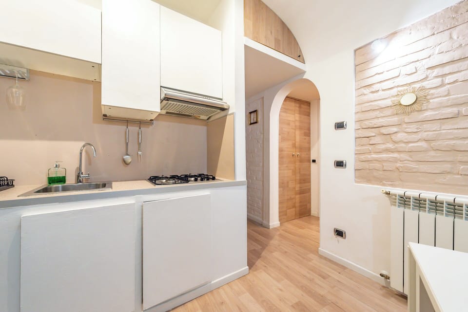 Apartment (1 Bedroom) | Private kitchenette | Microwave, espresso maker, electric kettle