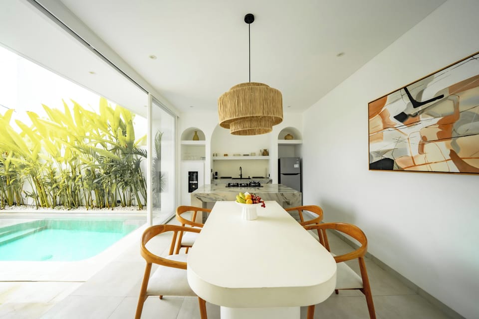 Villa, 2 Bedrooms, Private Pool, Pool View | In-room dining