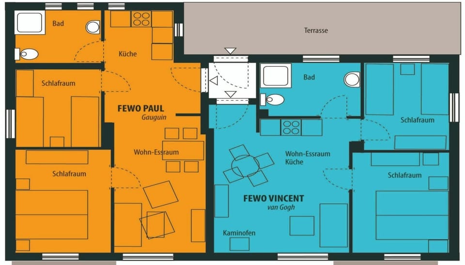 Classic Apartment, 2 Bedrooms | Reception
