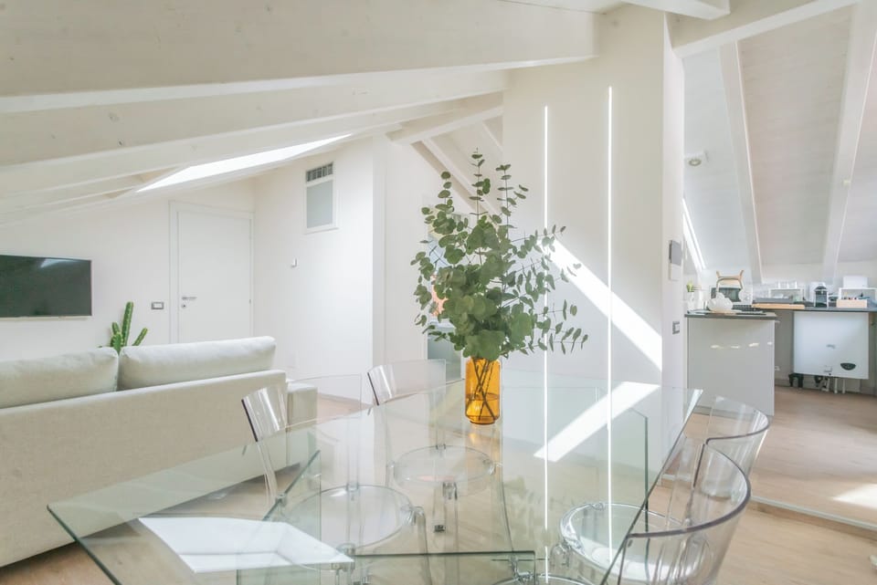 Apartment (1 Bedroom) | Private kitchen | Microwave, espresso maker, electric kettle, highchair