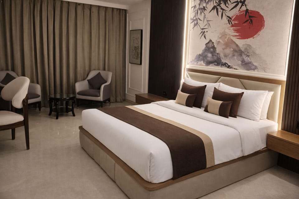 Economy Double Room, Mountain View | Desk, iron/ironing board, free WiFi