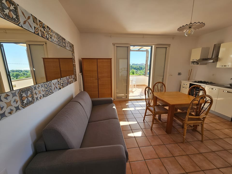 Superior Apartment, Sea View | Living area | LED TV