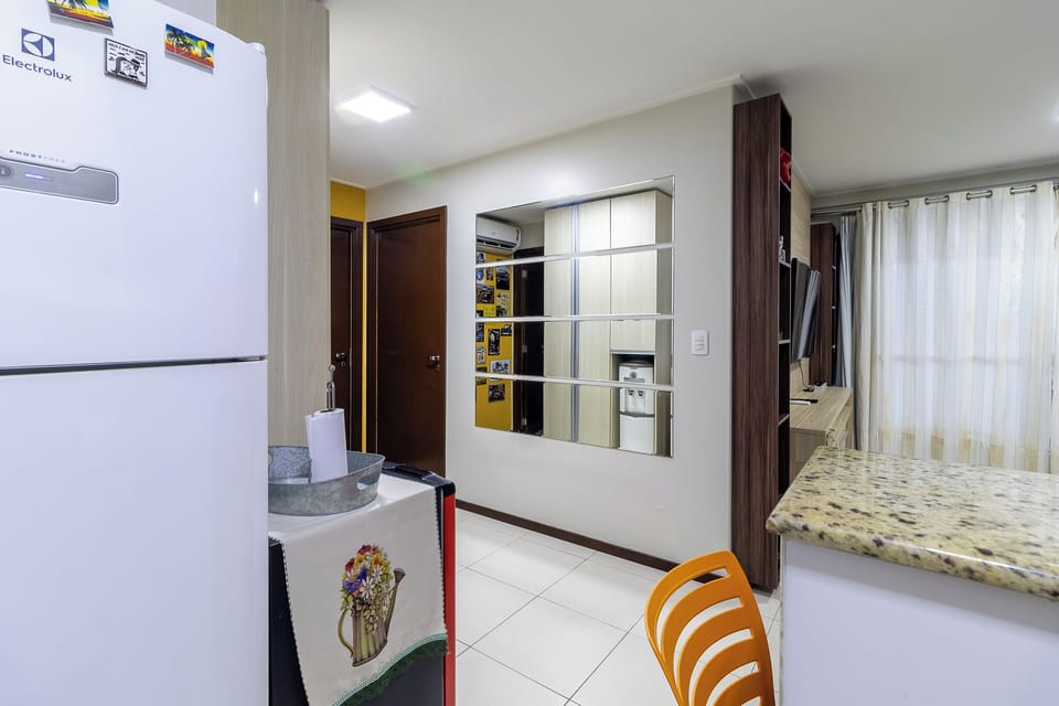 Panoramic Apartment | Private kitchenette | Fridge, oven, blender, toaster oven
