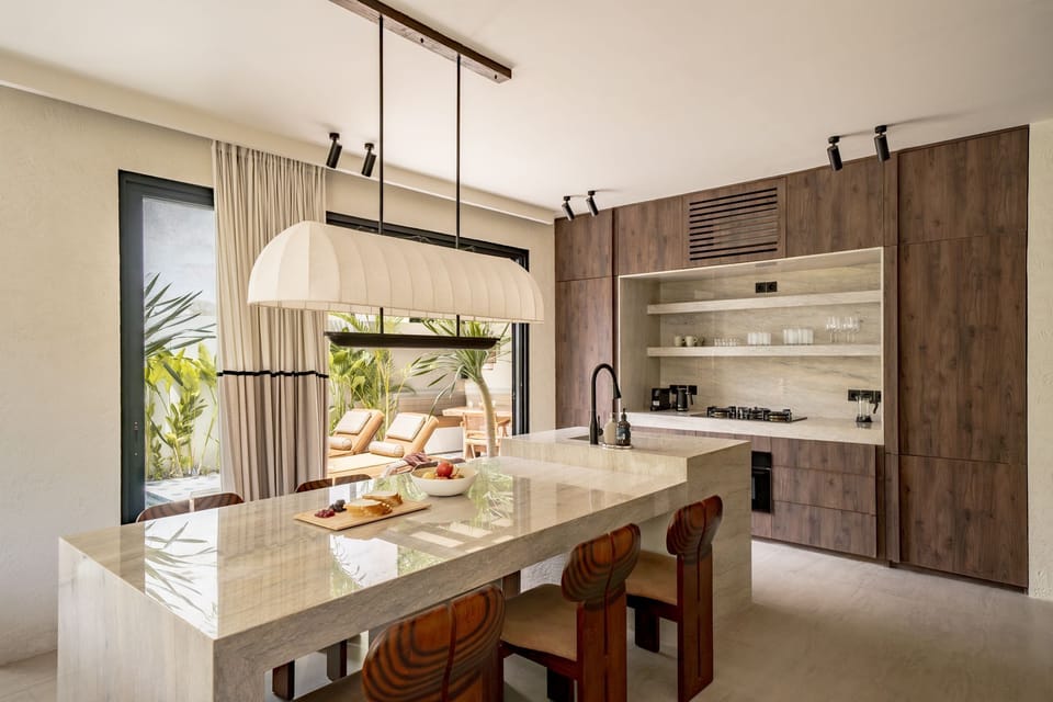 Family Villa, 3 Bedrooms, Pool View | Dining room