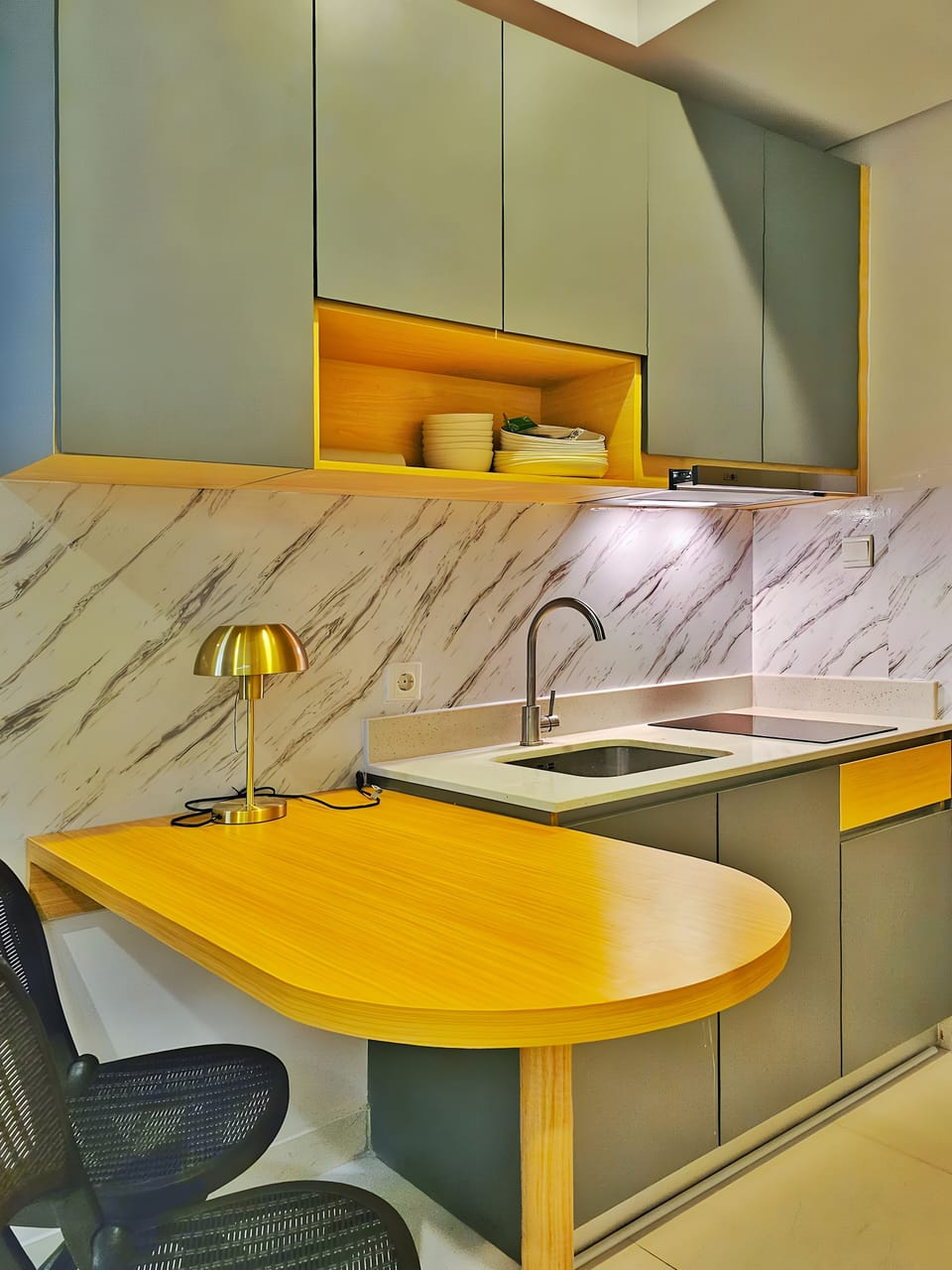 Apartment, 2 Bedrooms, City View | Private kitchen | Fridge, stovetop, cookware/dishes/utensils