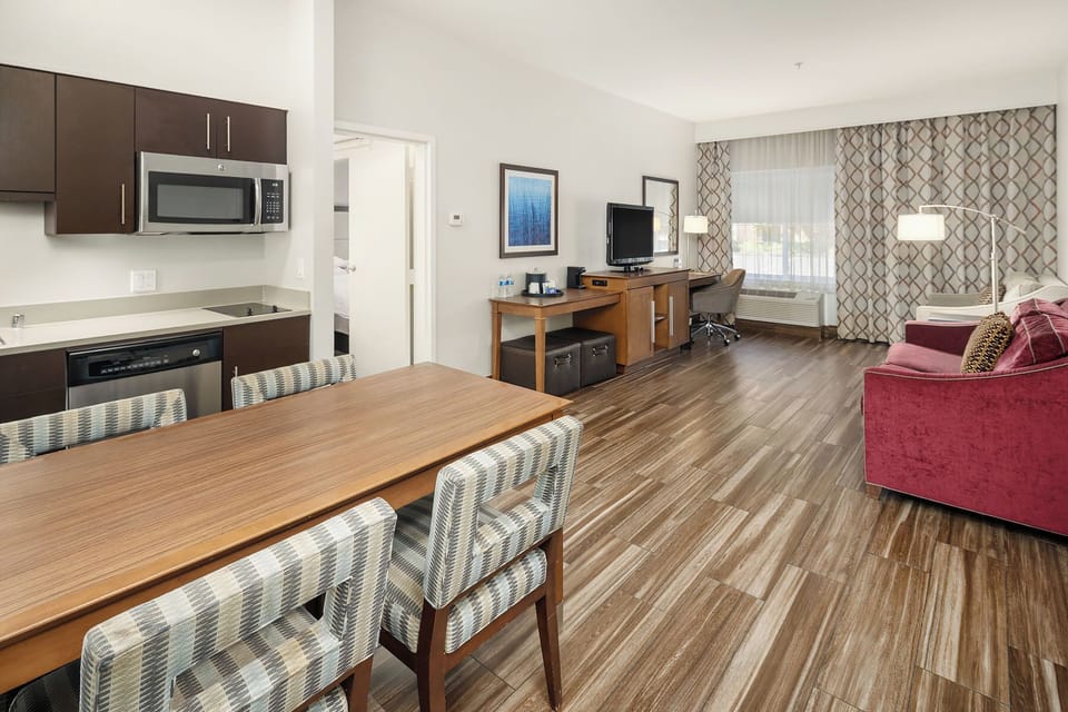 In-room safe, desk, blackout drapes, iron/ironing board