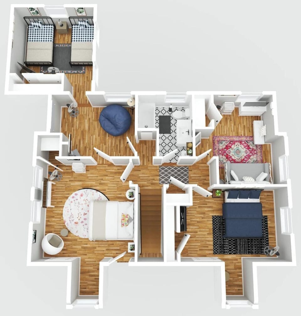 House, Multiple Beds, Patio, Garden View (Coastal Cape Neddick) | Floor plan