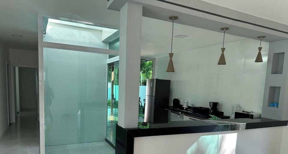 Deluxe House, Pool Access | Private kitchen | Fridge, microwave, cookware/dishes/utensils