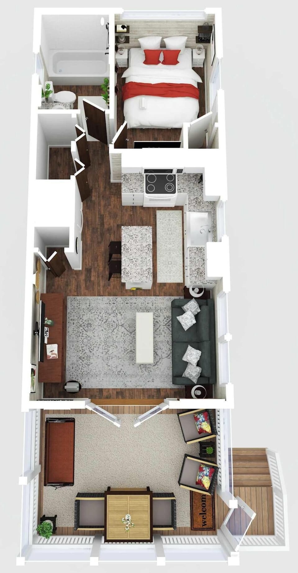 House | 1 bedroom