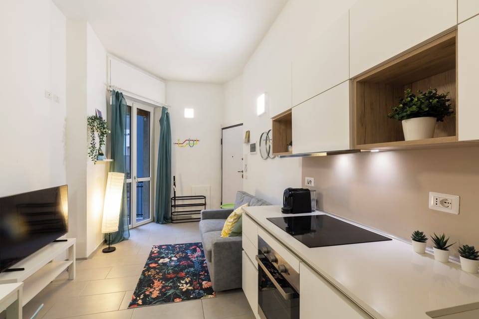 Standard Apartment, Balcony | Living area | 43-inch Smart TV with digital channels