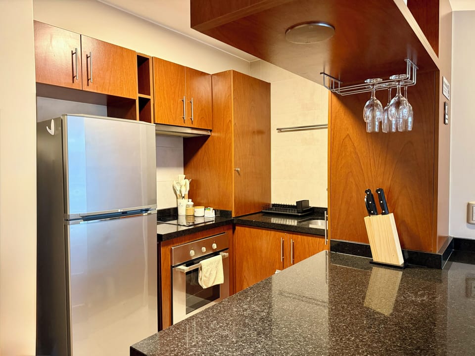 Basic Apartment, Balcony | Private kitchen | Rice cooker, blender