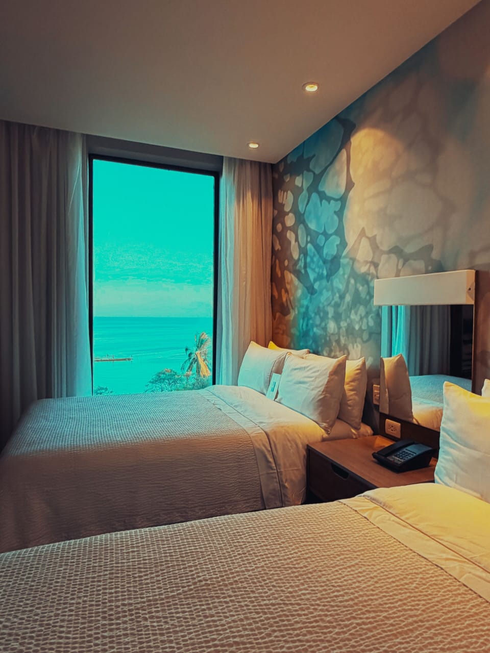 Premium bedding, minibar, desk, laptop workspace