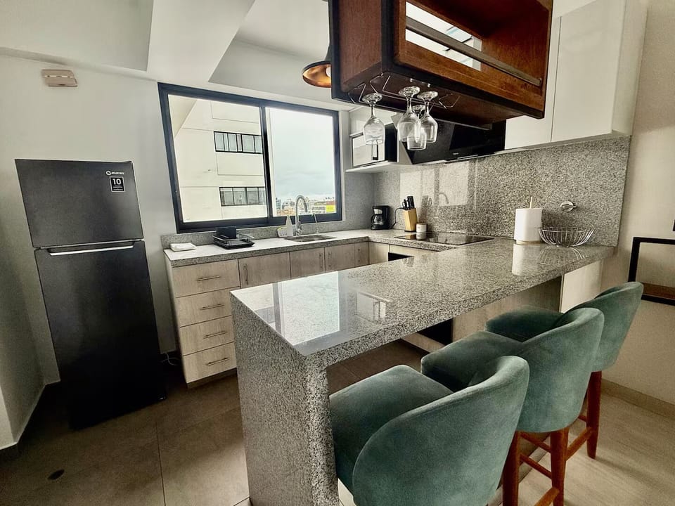 Apartment, Balcony | Private kitchen