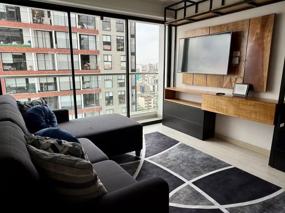 Apartment, Balcony | Living area