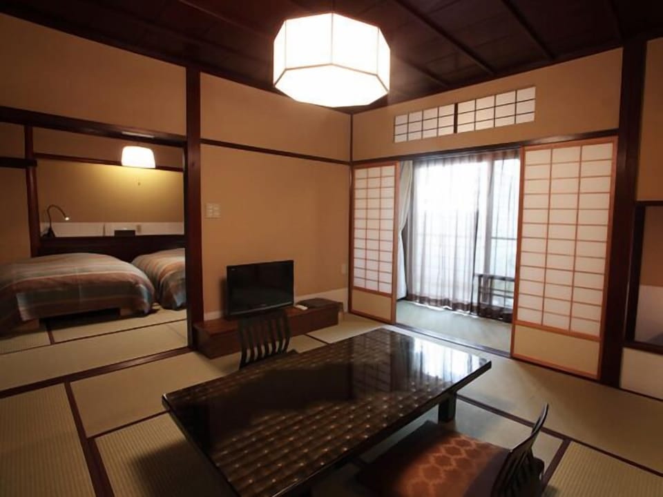Room with Tatami Area and Private Toilet with Garden View [Yurino]	 | Minibar, in-room safe, free WiFi, bed sheets