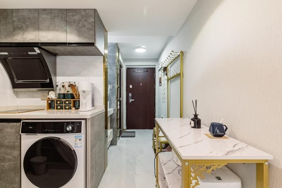 Comfort Apartment, 2 Bedrooms, Garden View | Private kitchen | Fridge, cookware/dishes/utensils