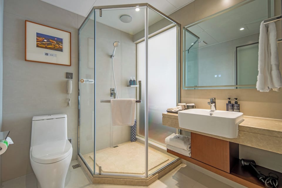 Business Double Room, City View | Bathroom