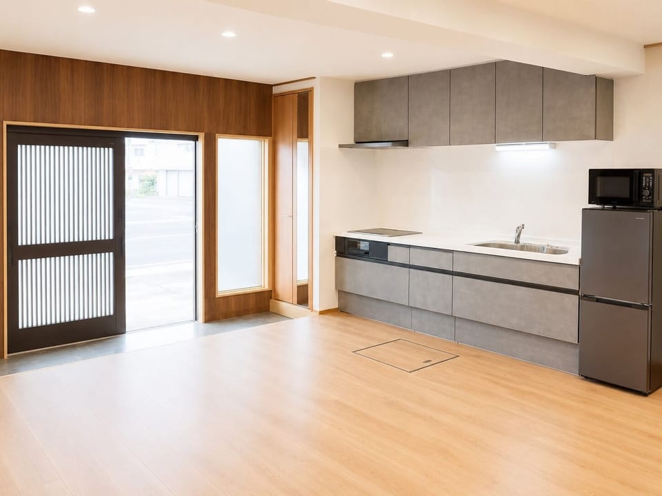 Family House, 3 Bedrooms, Non Smoking, Kitchen | Living area | 50-inch Smart TV with digital channels