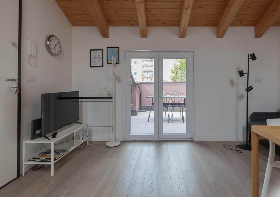 Apartment, 1 Bedroom | Living area | TV