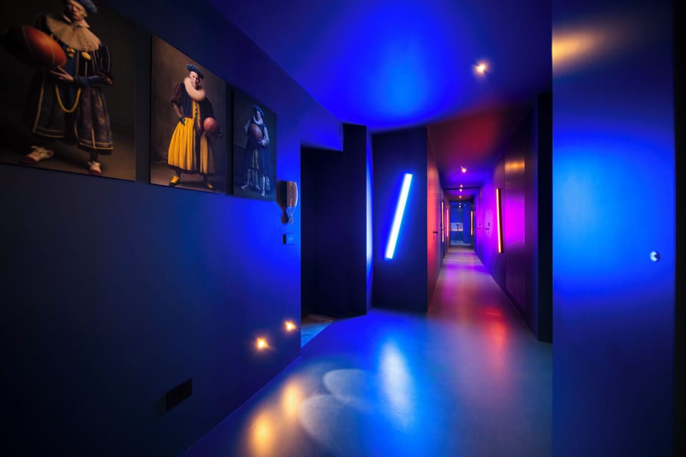 Interior entrance
